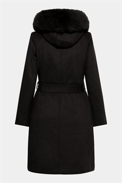 Talia - Sort - Black - Faux Fur - Fake Fur